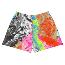 Load image into Gallery viewer, Lollipop Slopes Women’s Recycled Athletic Shorts
