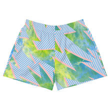 Load image into Gallery viewer, Staying Out Of The Lines Women’s Recycled Athletic Shorts
