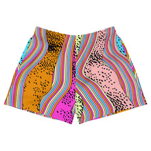 Load image into Gallery viewer, Love Left Behind Women’s Recycled Athletic Shorts
