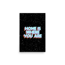 Load image into Gallery viewer, Home Is Where You Are Poster
