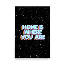 Load image into Gallery viewer, Home Is Where You Are Poster
