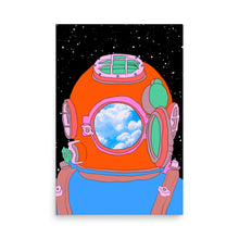 Load image into Gallery viewer, Space Travel Poster
