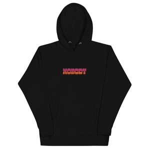 Nobody Embroidered Unisex Hoodie