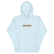 Load image into Gallery viewer, Snooze Embroidered Unisex Hoodie
