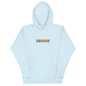 Snooze Embroidered Unisex Hoodie